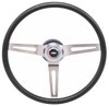 3-Spoke Comfort Grip Steering Wheel Kit Fits Select 1967-1969 Chevrolet Cars & 1960-1975 Chevrolet & GMC Trucks [Black Grip] - image 2