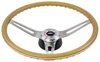 3-Spoke Comfort Grip Steering Wheel Kit Fits Select 1967-1969 Chevrolet Cars & 1960-1975 Chevrolet & GMC Trucks [Saddle Grip] - image 4