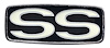 "SS" Steering Wheel Emblem 1969 Chevy Camaro, Chevelle, El Camino, Impala, Nova SS - image 1