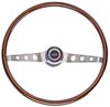2-Spoke Steering Wheel Kit for 1965 Chevrolet Chevelle, El Camino [Simulated Walnut] - image 2
