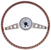 2-Spoke Steering Wheel Kit for 1965 Chevrolet Chevelle, El Camino [Simulated Walnut] - image 3
