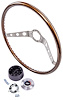 2-Spoke Steering Wheel Kit for 1966 Chevrolet Chevelle, El Camino [Simulated Walnut] - image 1