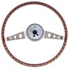2-Spoke Steering Wheel Kit for 1966 Chevrolet Chevelle, El Camino [Simulated Walnut] - image 3