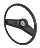 OE Style 2-Spoke Steering Wheel Fits Select 1969-1970 Chevrolet Models [Black] - image 2
