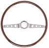 2-Spoke Steering Wheel 1964-1966 Chevrolet Chevelle, Corvair, El Camino [Simulated Walnut] - image 1