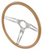 3-Spoke Comfort Grip Steering Wheel Fits Select 1967-1972 Chevrolet Cars & 1960-1975 Chevrolet & GMC Trucks [Saddle Grip] - image 2