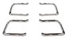 Outer End C Grille Molding Set for 1970 Chevrolet Chevelle, El Camino - image 2