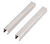 Center Vertical Grille Moldings for 1970 Chevrolet Chevelle, El Camino [Non SS Cars Only] - image 1