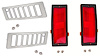 Rear Quarter Marker Lamp & Bezel Kit for 1970-1972 Chevrolet Chevelle - image 1