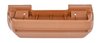 Armrest Base Fits Select 1968-1972 GM Models, Front or Rear [Right/Passenger Side, Dark Saddle] - image 2