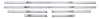 Body Side Molding Kit 1967 Chevy Chevelle SS - image 1