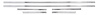 Body Side Molding Kit 1968 Chevy Chevelle Malibu - image 1
