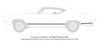 Body Side Molding Kit 1969 Chevy Chevelle Malibu - image 4