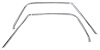 Exterior Door Frame Moldings for 1964-1967 Chevrolet El Camino - image 1