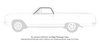 Exterior Door Frame Moldings for 1964-1967 Chevrolet El Camino - image 4