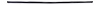 Rear Tail Panel Molding - Lower 1967 Chevy Chevelle - image 1