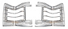 Tail Light Bezel Set for 1967 Chevrolet Chevelle - image 1