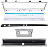 Deluxe Dash Restoration Kit for 1966 Chevrolet Chevelle & El Camino w/Column Shift Turbo Hydramatic Auto Trans [Malibu Script] - image 1