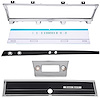 Deluxe Dash Restoration Kit for 1966 Chevrolet Chevelle & El Camino SS w/Floor Shift Auto Trans [Super Sport Script]