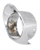 Chrome Dash Vent Bezel for 1966-1967 Chevrolet Chevelle, El Camino, Malibu with Factory A/C [Left/Driver Side] - image 2