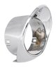 Chrome Dash Vent Bezel for 1966-1967 Chevrolet Chevelle, El Camino, Malibu with Factory A/C [Right/Passenger Side] - image 2
