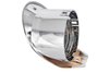 Chrome Dash Vent Bezel for 1966-1967 Chevrolet Chevelle, El Camino, Malibu with Factory A/C [Right/Passenger Side] - image 3