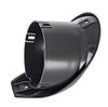 Black Dash Vent Bezel for 1966-1967 Chevrolet Chevelle, El Camino with Factory A/C [Right/Passenger Side] - image 3
