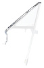 Replacement Vent Glass Frame for Select 1966-1967 GM A-Body Models [Left/Driver Side] - image 1