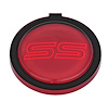 Steering Wheel Horn Cap Insert for 1984-1988 Chevrolet El Camino, Monto Carlo [Red "SS" Logo] - image 1