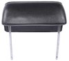 Bucket Seat Headrests w/Mounting Brackets Fit Select 1966-1967 Buick, Chevy, Oldsmobile Pontiac Models [Black, Pair] - image 4