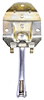 Inside Mirror Support Bracket Fits 1968-1972 Chevelle, Cutlass, GTO, Lemans, Tempest, Skylark Convertibles - image 1