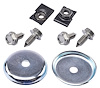 Inner Fender Well Hardware Kit 1962-1981 GM Models - Polished Stainless Steel - image 1