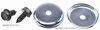 Inner Fender Well Hardware Kit 1968-1974 GM Models - Black Oxide-Coated Stainless Steel - image 2