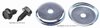Inner Fender Hardware Kit for 1965-1970 Chevrolet Bel Air, Biscayne, Caprice, Impala - Black Oxide-Coated Stainless Steel - image 2