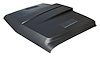 Cowl Induction Hood with Louvers Fits Select 1967-1968 Chevrolet & GMC Trucks [Steel] - image 1