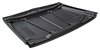 Custom Hood w/Louvers Fits Select 1969-1972 Chevy GM Trucks [Steel, Black EDP Coated] - 1967-1968 Flat-Style Design - image 4