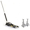Aluminum Jack & Jack Stands Kit Floor Jack: (555-80006) Professional 2-Ton Low Profile Aluminum Floor Jack Jack Stands: - image 1