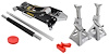 2-Ton Aluminum Floor Jack Kit with Stands &  Pads - image 1