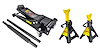 3-Ton Low-Profile Professional Floor Jack Kit with 3-Ton Capacity Jack Stands - image 1