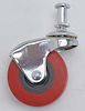 Replacement Red Rubber Caster for 555-80055 - image 1