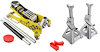 3-Ton Aluminum Floor Jack Kit with 3-Ton Capacity Aluminum Jack Stands &  Pads - image 1