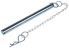 Replacement Pin and Chain for 10-Ton Jack Stands (555-80078) - image 1