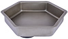 Hexagonal Magnetic Parts Tray [10 in L x 11 1/8 in. W x 2 5/8 in. H] - image 1