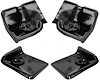 Front and Rear Cab Mount Support Kit for 1988-1998 Chevrolet, GMC C/K 1500/2500/3500 Truck - image 1