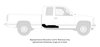 Inner Rocker Panel for 1988-1998 Chevrolet, GMC C/K 1500/2500/3500 w/Extended Cab, w/o Third Door [Right/Passenger Side] - image 4