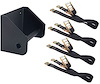 Tie-Down Strap Hanger Kit (4) 5000lbs 2" x 8" Tie-Down Straps - image 1