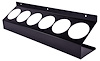 Aerosol Can Holder 6-Hole, Black - image 1