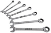 7-Piece SAE Ratcheting Wrench Set - image 1