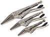 3-Piece Locking Needle Nose Plier Set - image 1