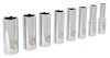SAE Laser Etched Socket Set 5/16" to 3/4" Deep Sockets - image 1
